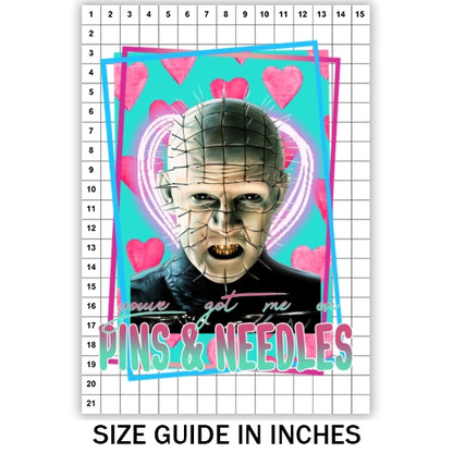 Hellraiser Valentine Sublimation