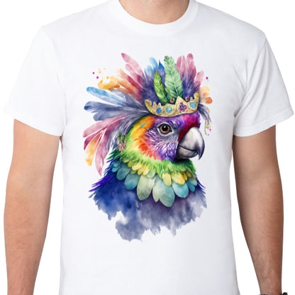 Mardi Gras Parrot Sublimation