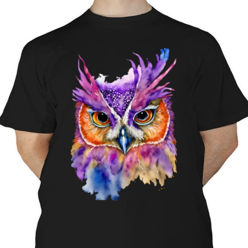 Mardi Gras Owl DTF