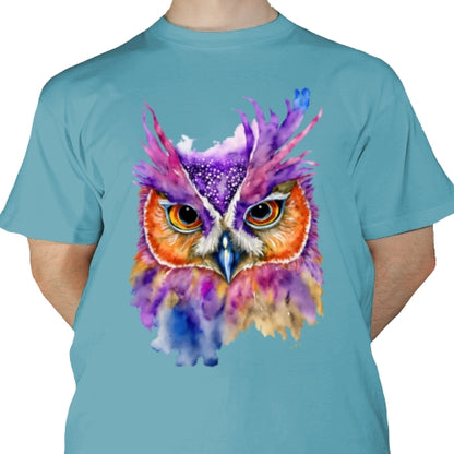 Mardi Gras Owl DTF