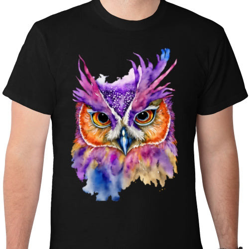 Mardi Gras Owl DTF