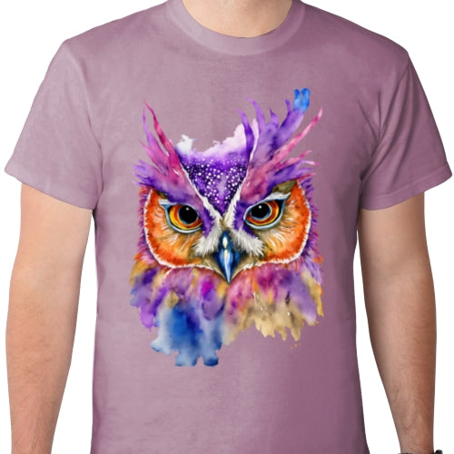 Mardi Gras Owl DTF