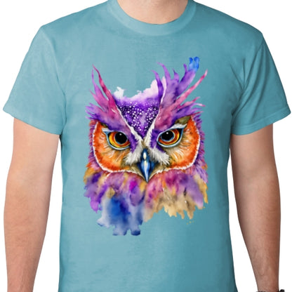 Mardi Gras Owl DTF