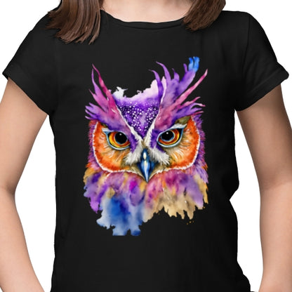 Mardi Gras Owl DTF