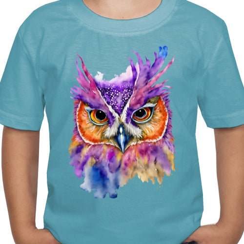 Mardi Gras Owl DTF