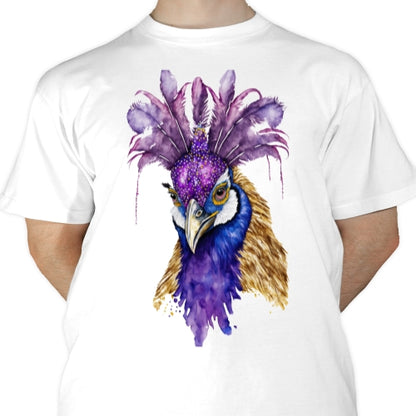 Mardi Gras Peacock Sublimation