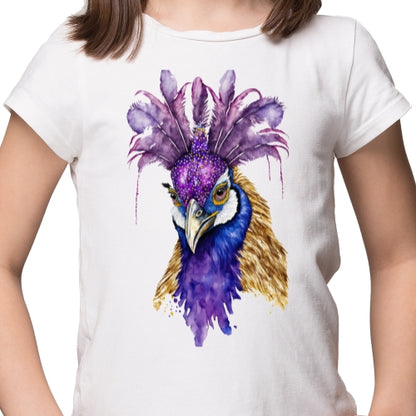 Mardi Gras Peacock Sublimation