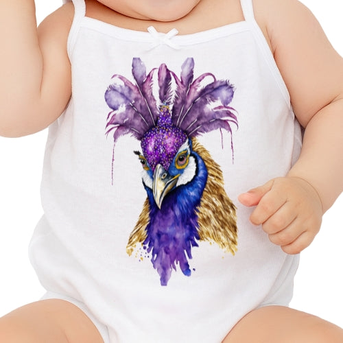 Mardi Gras Peacock Sublimation