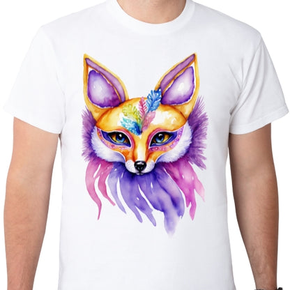 Mardi Gras Fox Sublimation