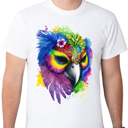 Mardi Gras Bird Sublimation