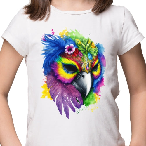 Mardi Gras Bird Sublimation