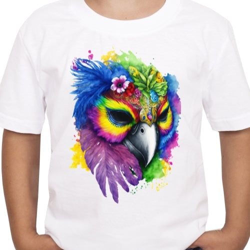 Mardi Gras Bird Sublimation