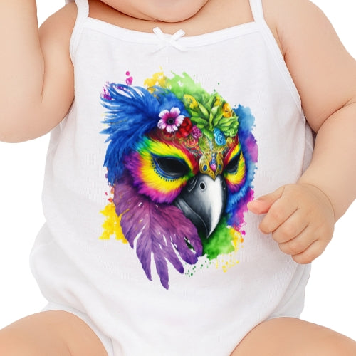 Mardi Gras Bird Sublimation