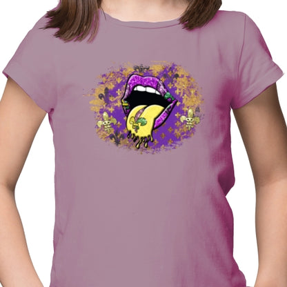 Mardi Gras Lips DTF
