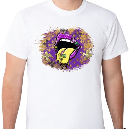 Mardi Gras Lips Sublimation