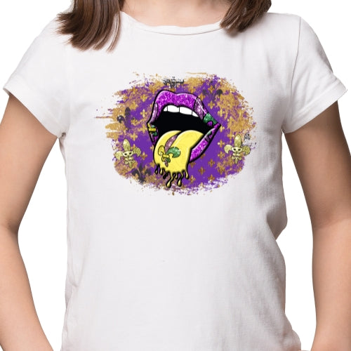 Mardi Gras Lips Sublimation