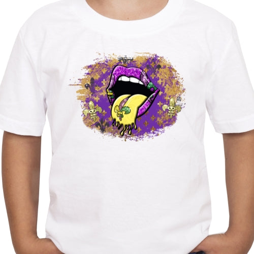 Mardi Gras Lips Sublimation