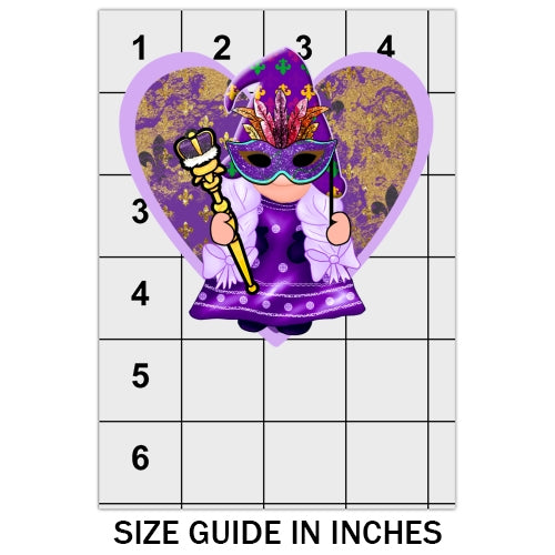 Mardi Gras Gnome DTF