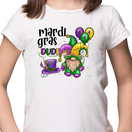 Mardi Gras Dude Sublimation