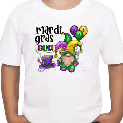 Mardi Gras Dude Sublimation