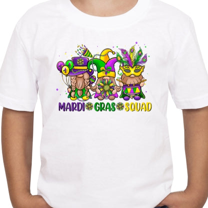 Mardi Gras Squad Sublimation