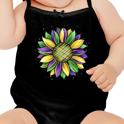 Mardi Gras Sunflower DTF