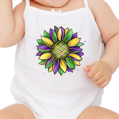 Mardi Gras Sunflower Sublimation