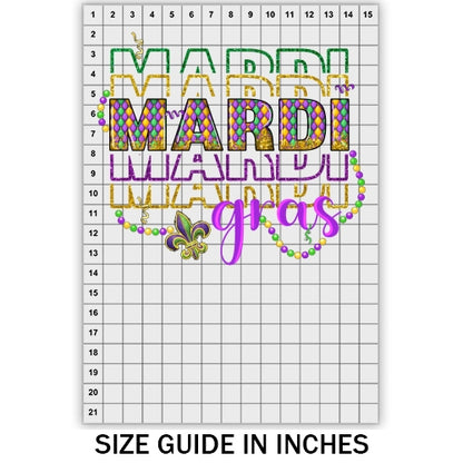 Mardi Gras DTF