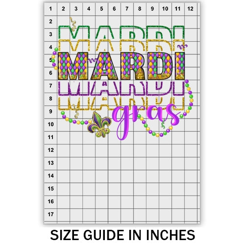 Mardi Gras DTF