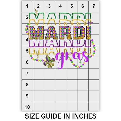 Mardi Gras DTF