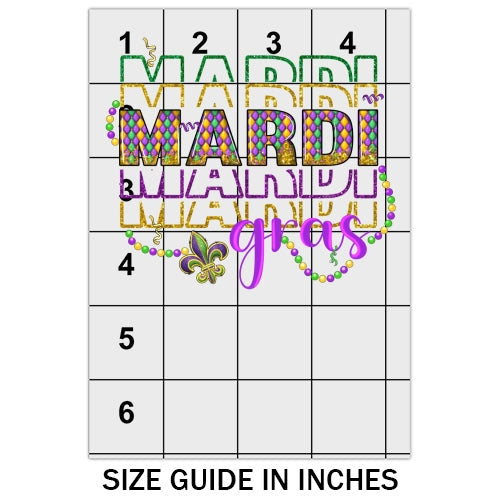 Mardi Gras DTF