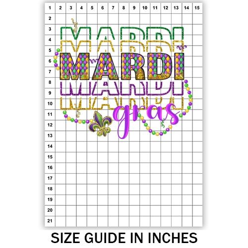 Mardi Gras Coffee Sublimation