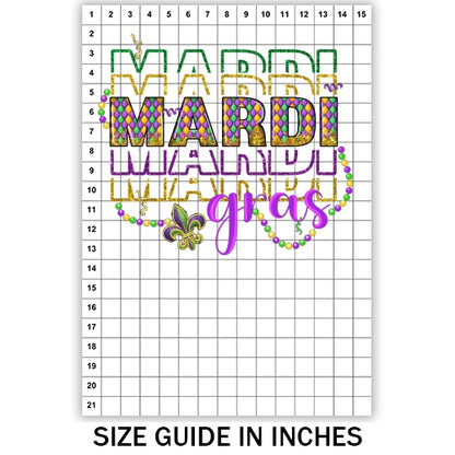 Mardi Gras Coffee Sublimation