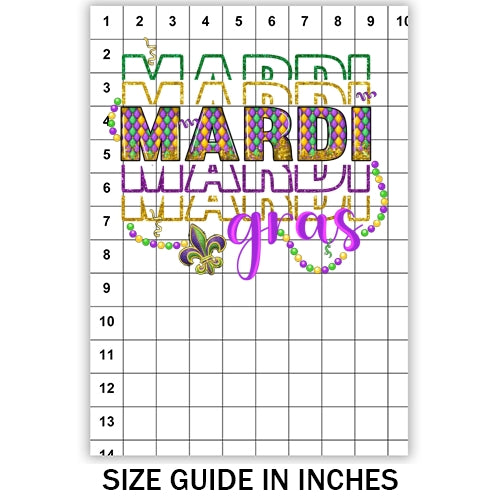 Mardi Gras Coffee Sublimation