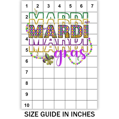 Mardi Gras Coffee Sublimation