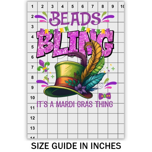 Beads Bling DTF