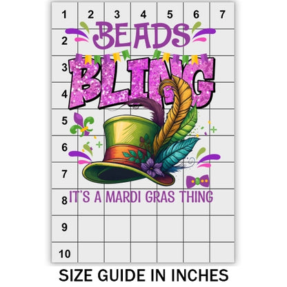 Beads Bling DTF