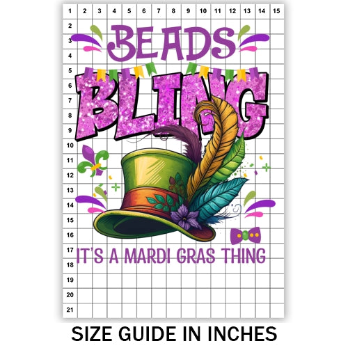 Beads Bling Sublimation