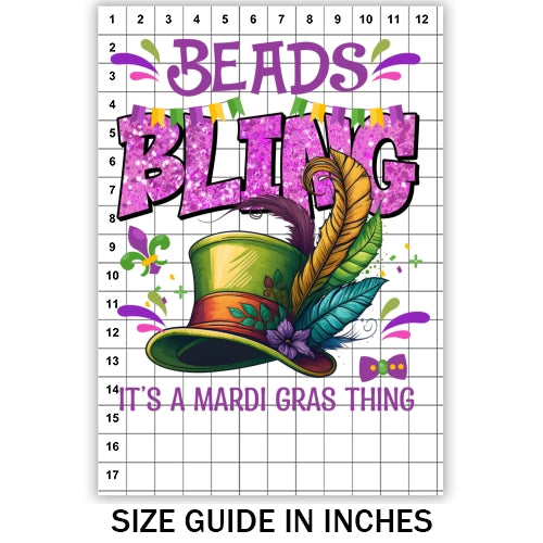 Beads Bling Sublimation