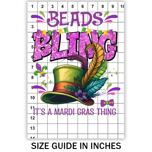 Beads Bling Sublimation