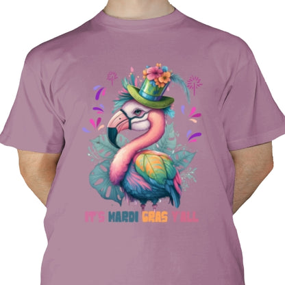 Flamingo Mardi Gras DTF