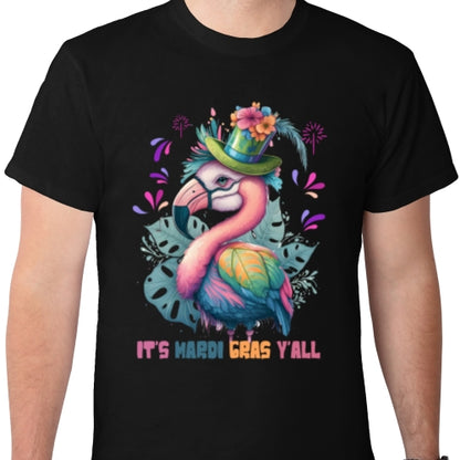 Flamingo Mardi Gras DTF