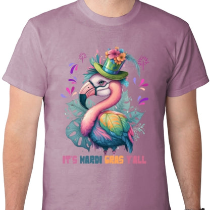 Flamingo Mardi Gras DTF
