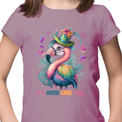 Flamingo Mardi Gras DTF