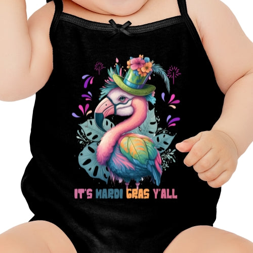 Flamingo Mardi Gras DTF