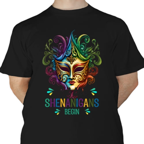 Mardi Gras Mask DTF