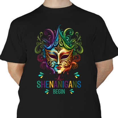 Mardi Gras Mask DTF