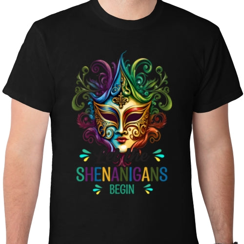 Mardi Gras Mask DTF