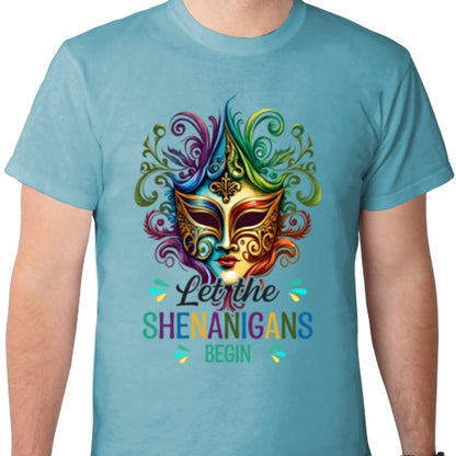 Mardi Gras Mask DTF