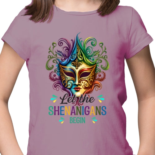Mardi Gras Mask DTF